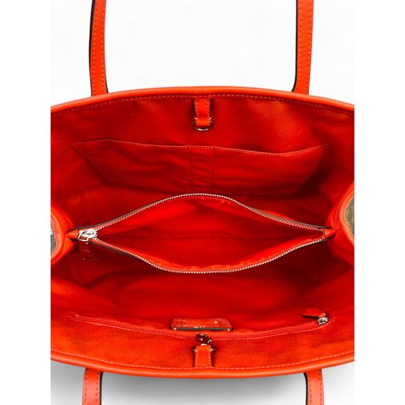 Coach Signature Coated Canvas Drawstring Carryall Bag - Picture 15 of 16